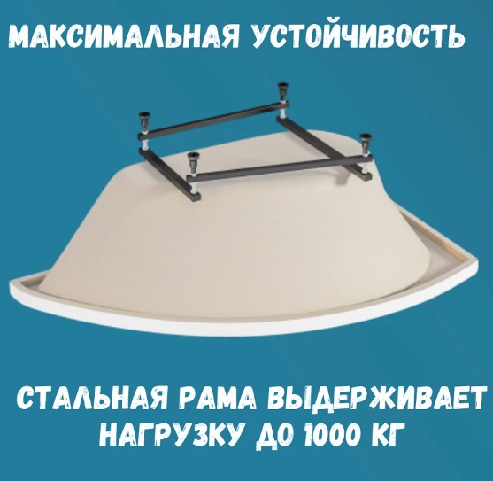 Ванна акриловая 1MarKa Piccolo 170x75 см L Премиум