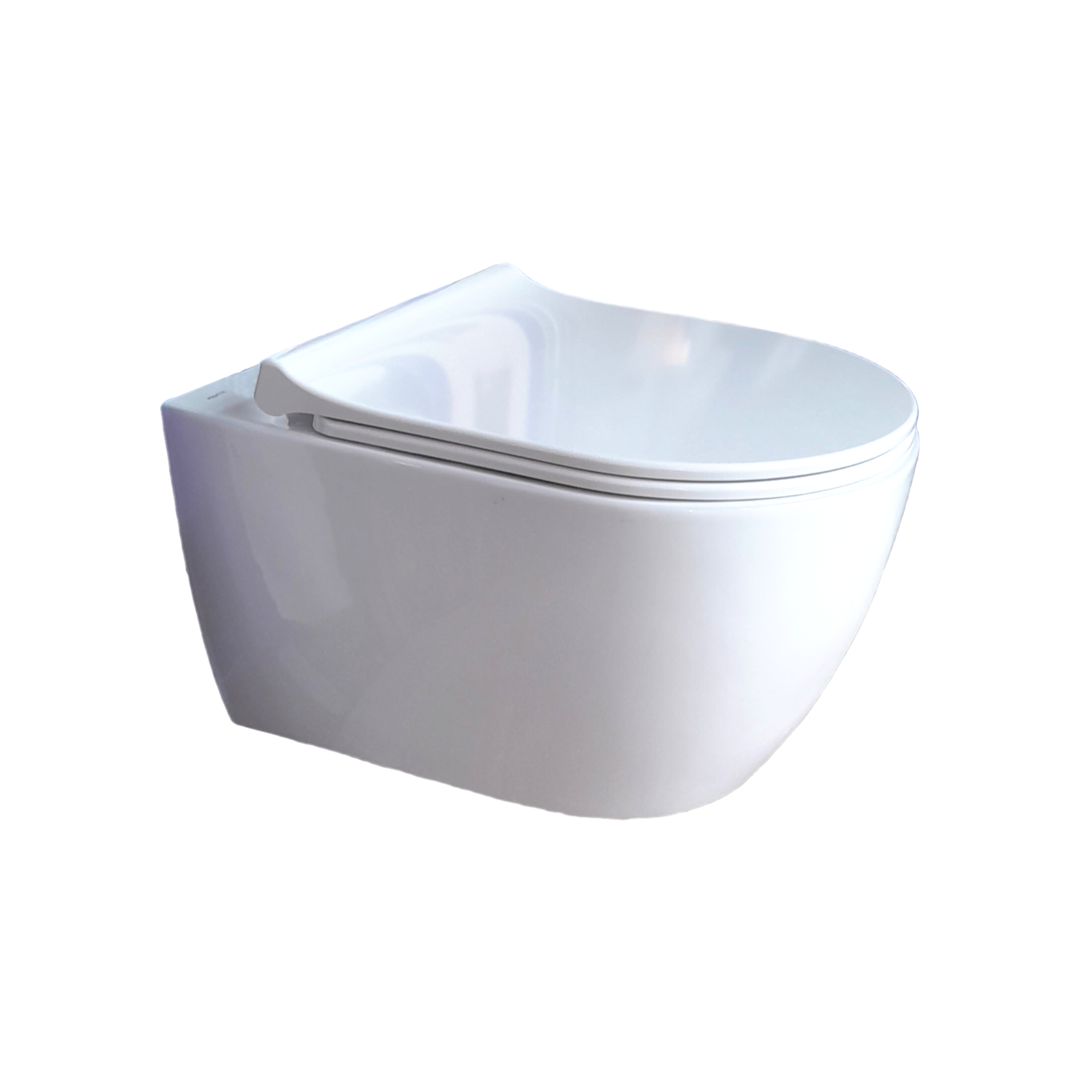 Унитаз подвесной безободковый Aquatek Поларис AQ0700-01 с сиденьем Soft Close