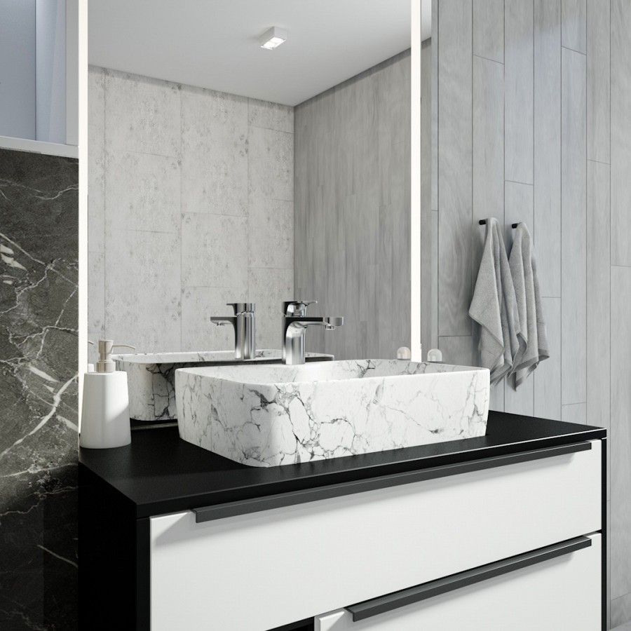 Раковина накладная Alpen Modern S ALP2450298 48 см