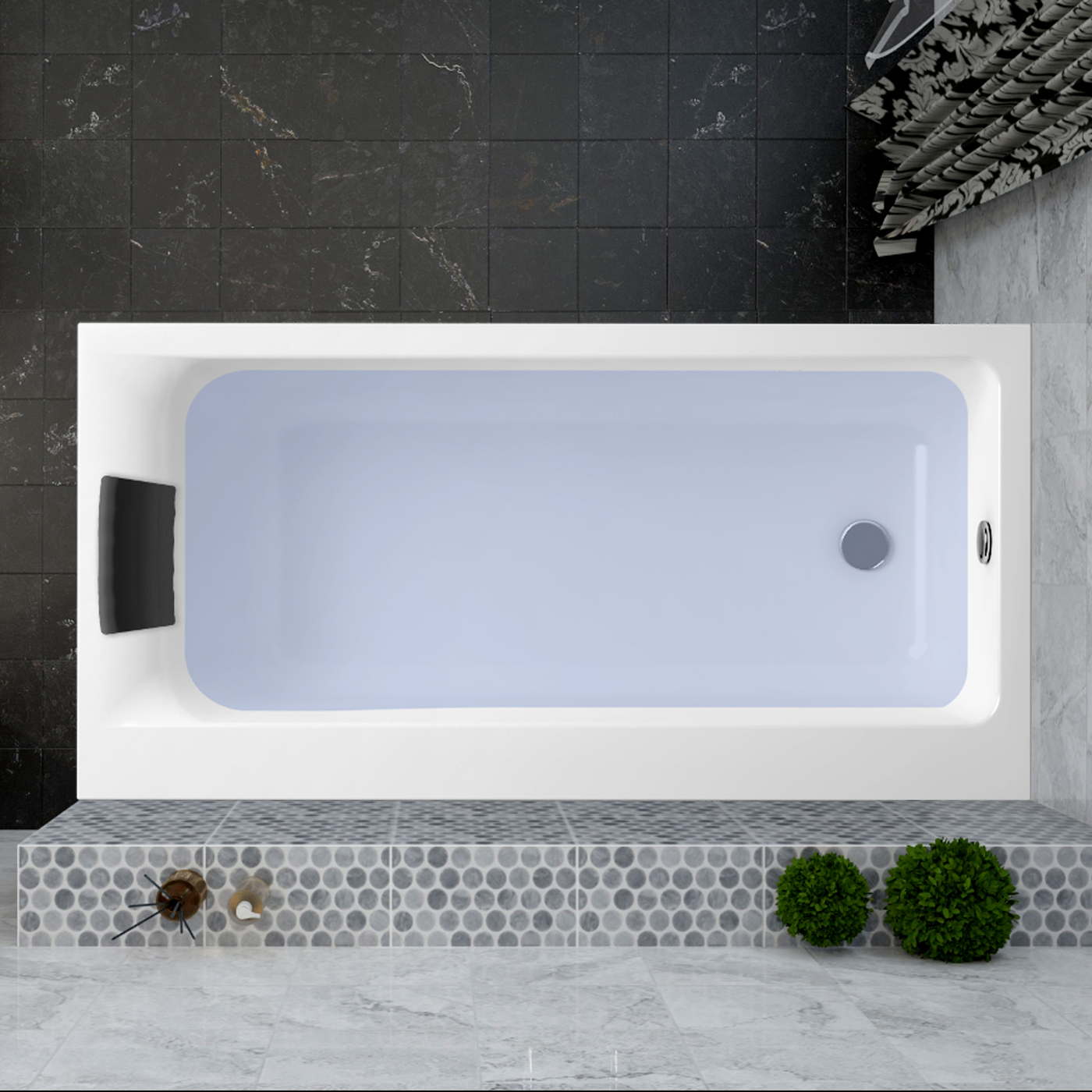 Акриловая ванна Lavinia Boho Catani 3712170L 170x80 левая