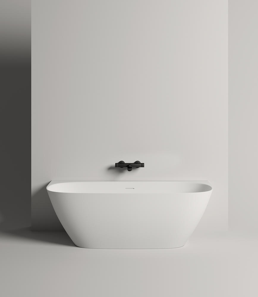 Ванна из искусственного камня Salini Sofia Wall 180х85, глянцевая