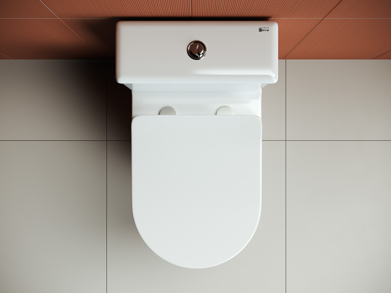 Унитаз-компакт Ceramica Nova Highlight Rimless CN1802