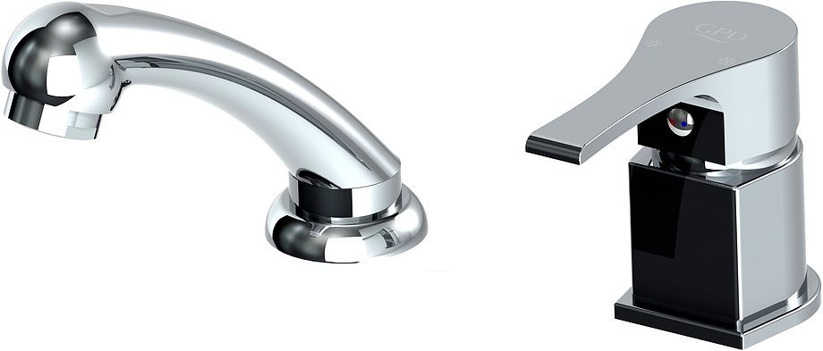 Смеситель на борт ванны GPD Atros MBR65