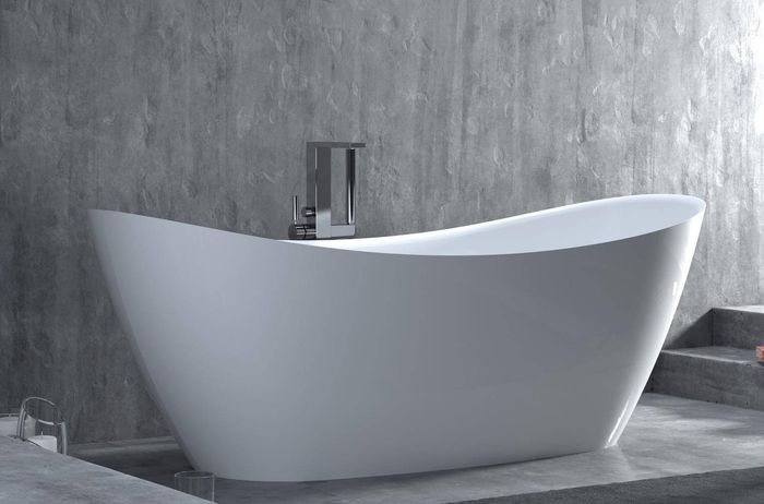 Ванна из искусственного камня Salini Noemi 170x75 глянцевая