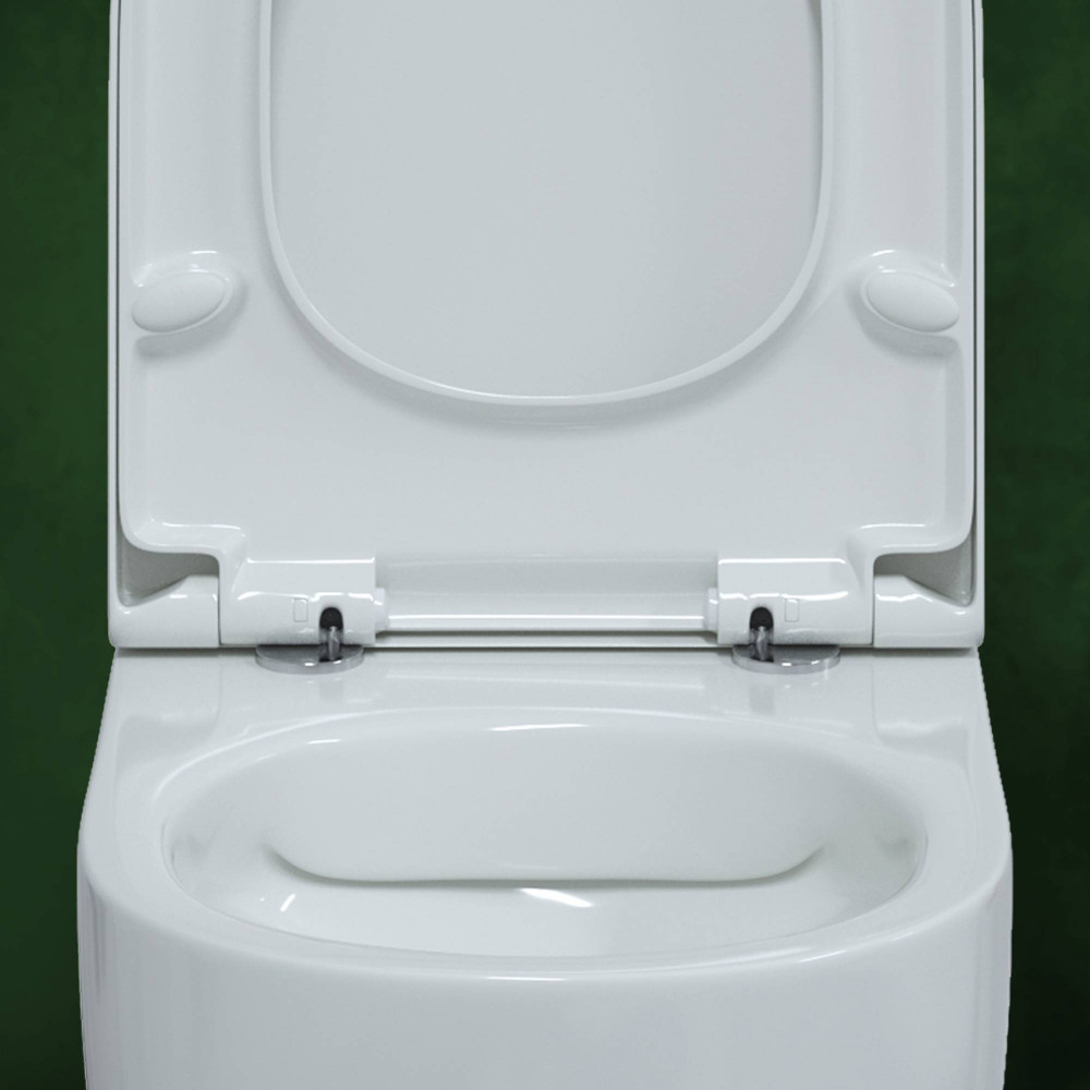 Унитаз подвесной Berges EGO XL Rimless 082124 безободковый, белый