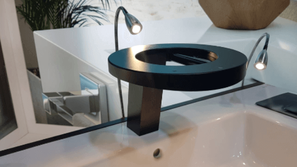 Сушилка с краном и дозатором мыла 3 в 1 Nofer Concept 3 01901.N