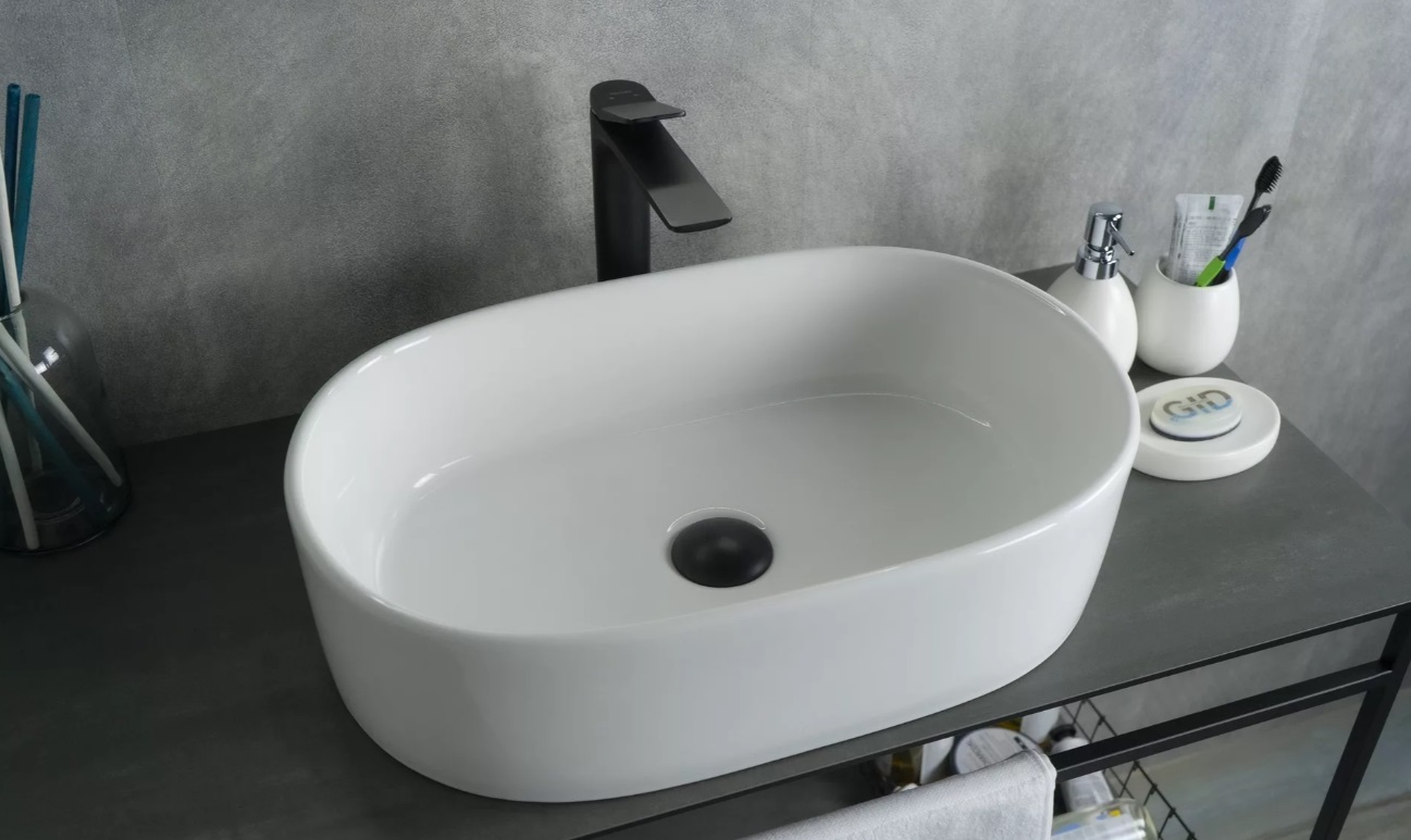 Раковина накладная Gid N9025 56 см