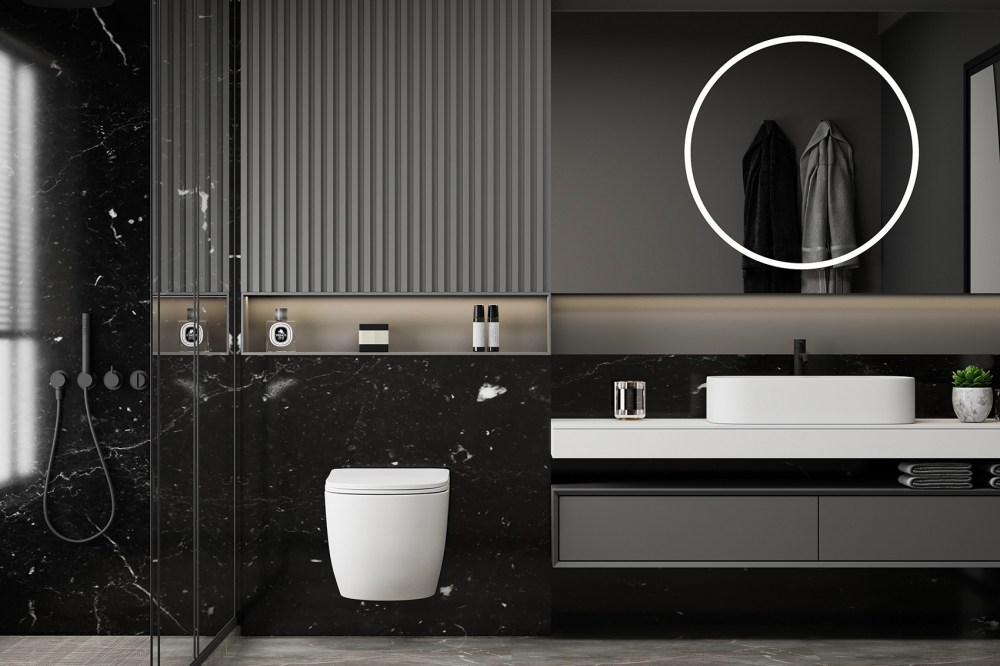 Унитаз Abber Bequem AC1100MW подвесной белый матовый, безободковый