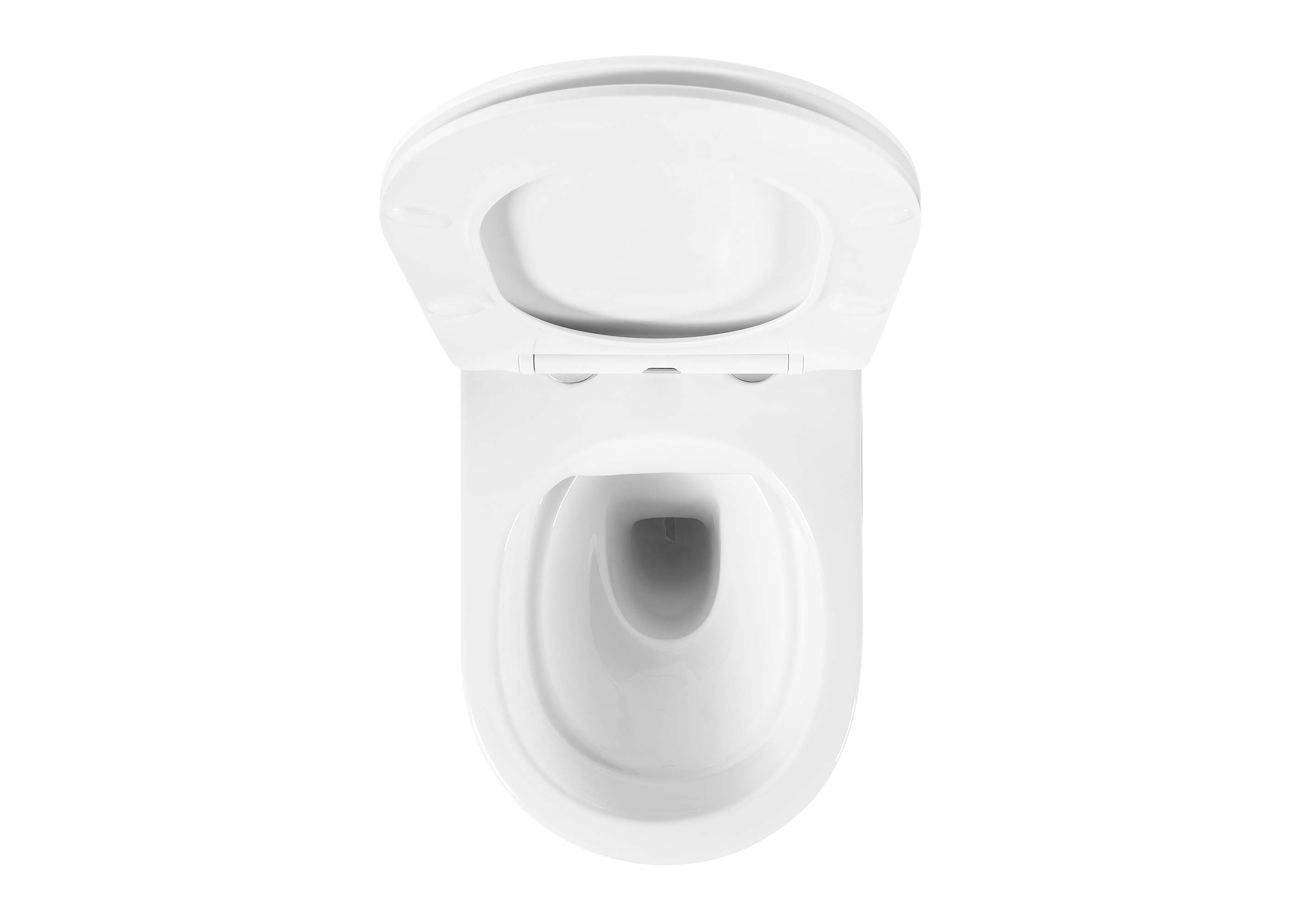 Унитаз подвесной безободковый Aquatek Европа AQ1901-MW с сиденьем Soft Close белый матовый