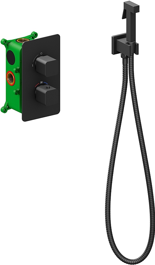 Смеситель встроенный с гигиеническим душем Timo 5089/03SM