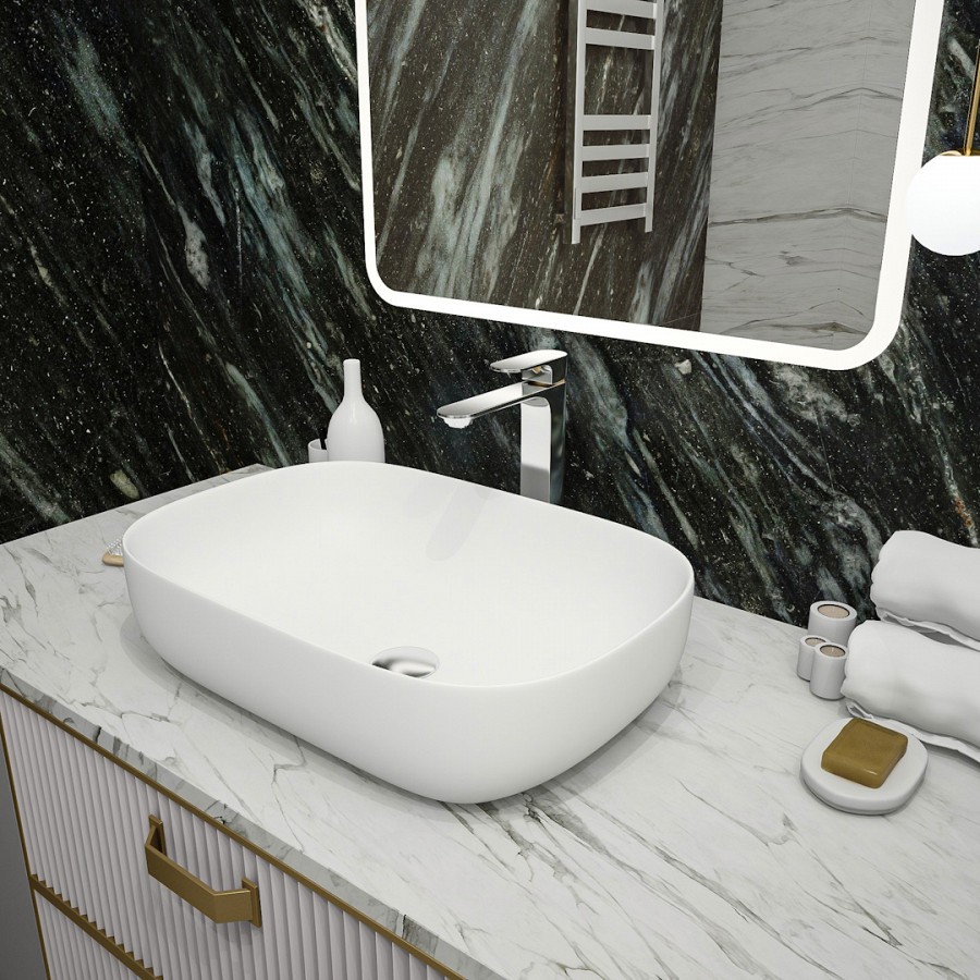 Раковина накладная Alpen Elegant ALP2450395 60 см