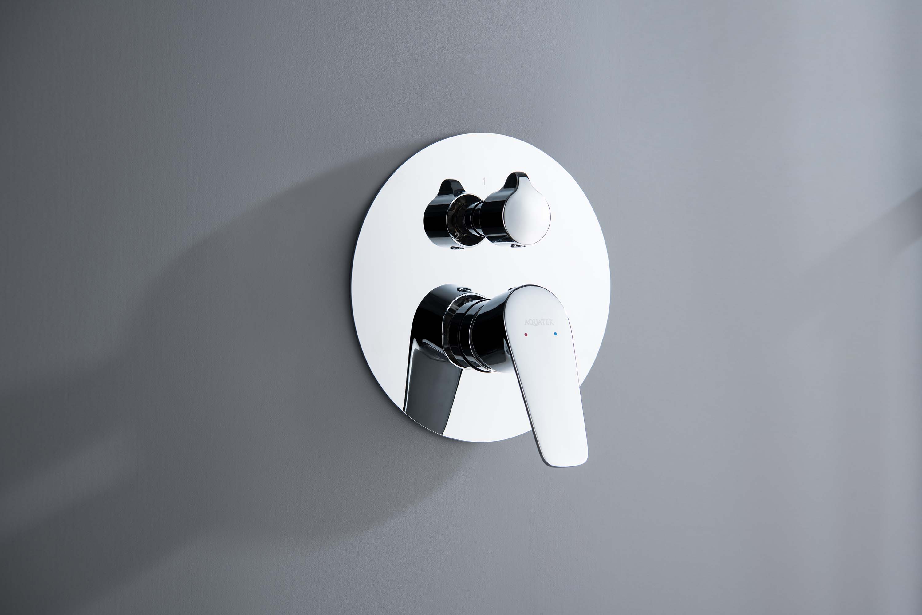 Set 4 в 1 душевой комплект Aquatek Бетта AQ1173CR