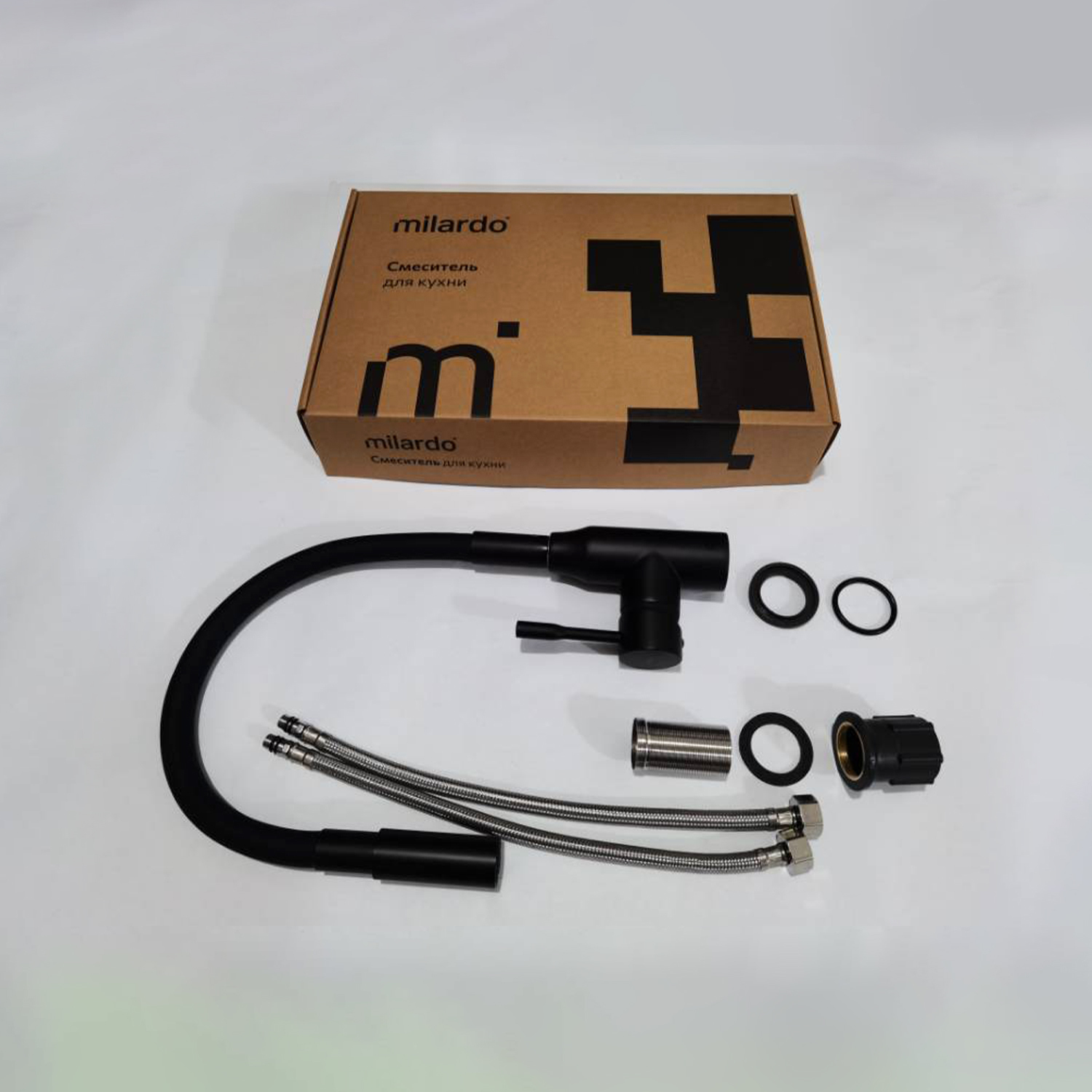 Смеситель для кухни Milardo Meal M01BL2FM05